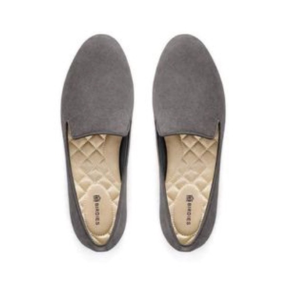 BIRDIES “The Starling” Suede Loafer Flats